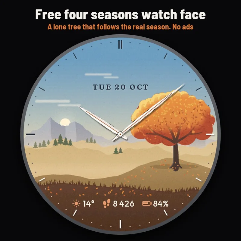 Astra Seasons watch face, gallery image 1