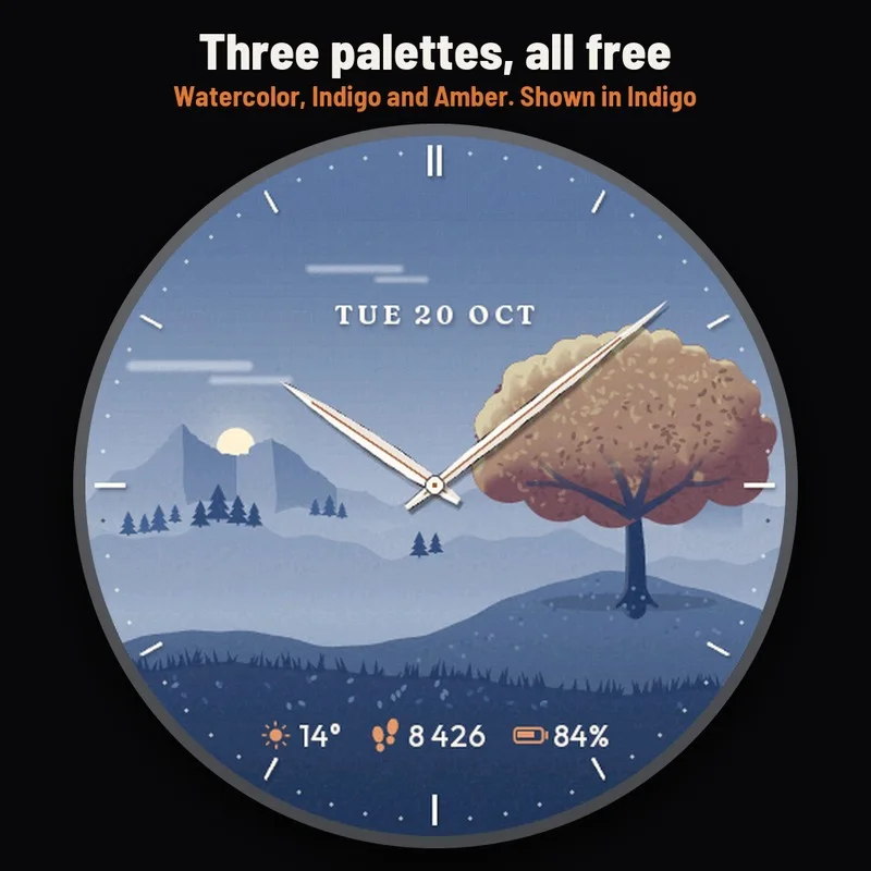 Astra Seasons watch face, gallery image 3