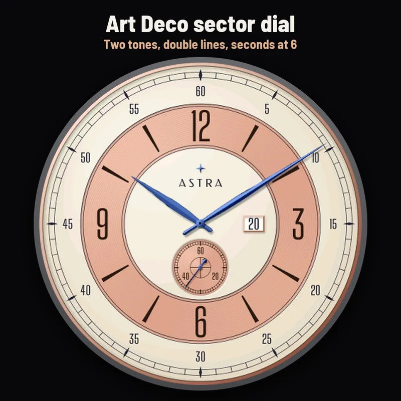 Astra Sector Zifferblatt, Galeriebild 1