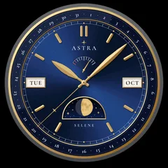 Astra Selene watch face preview