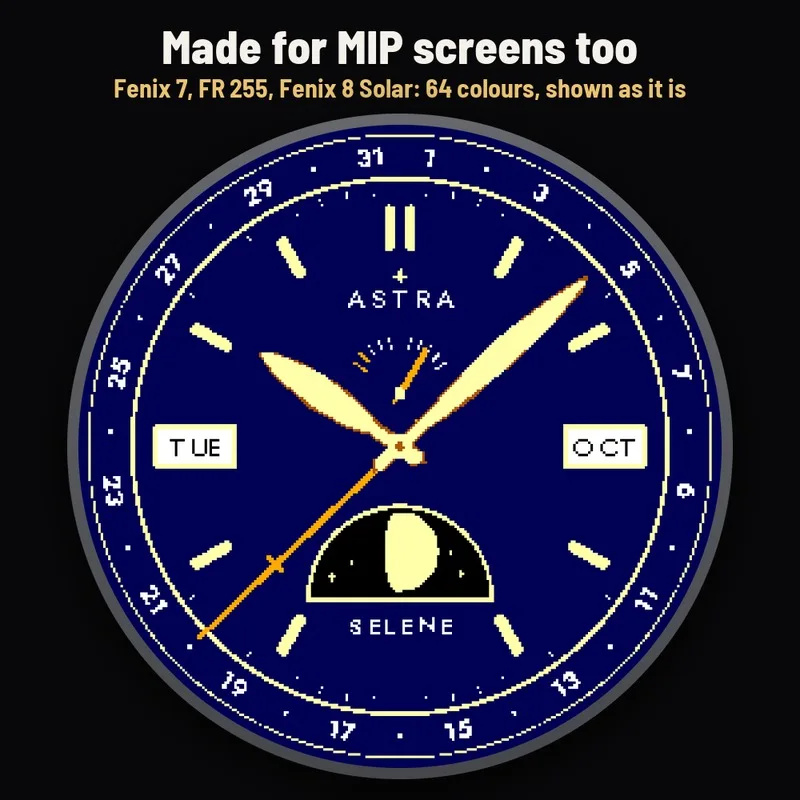 Astra Selene watch face, gallery image 4