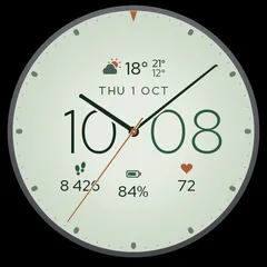 Astra Serene watch face preview