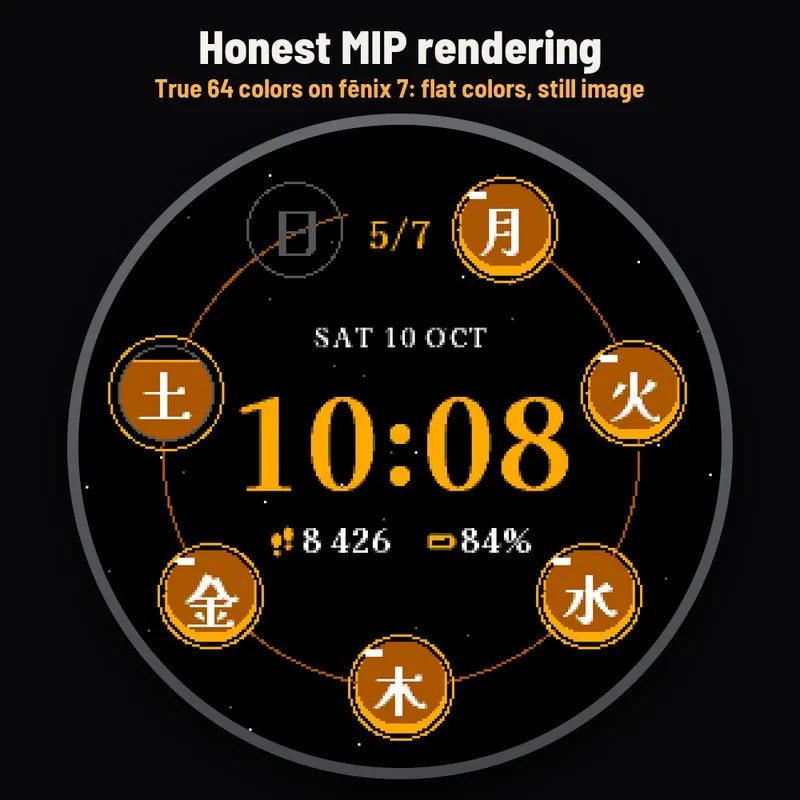 Astra Seven Orbs watch face, gallery image 4