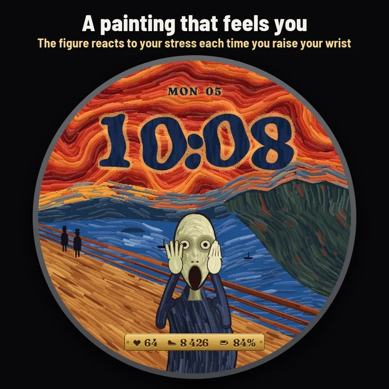 Astra Shriek watch face, gallery image 1
