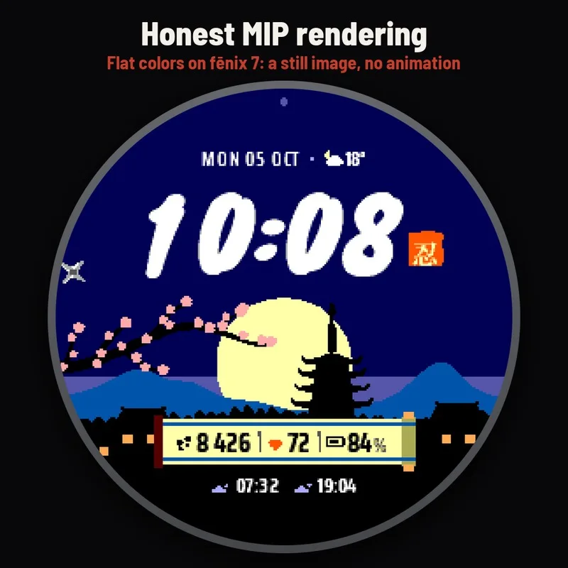 Astra Shuriken watch face, gallery image 4