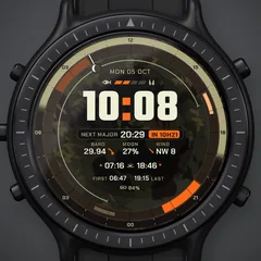 Astra Solunar watch face preview