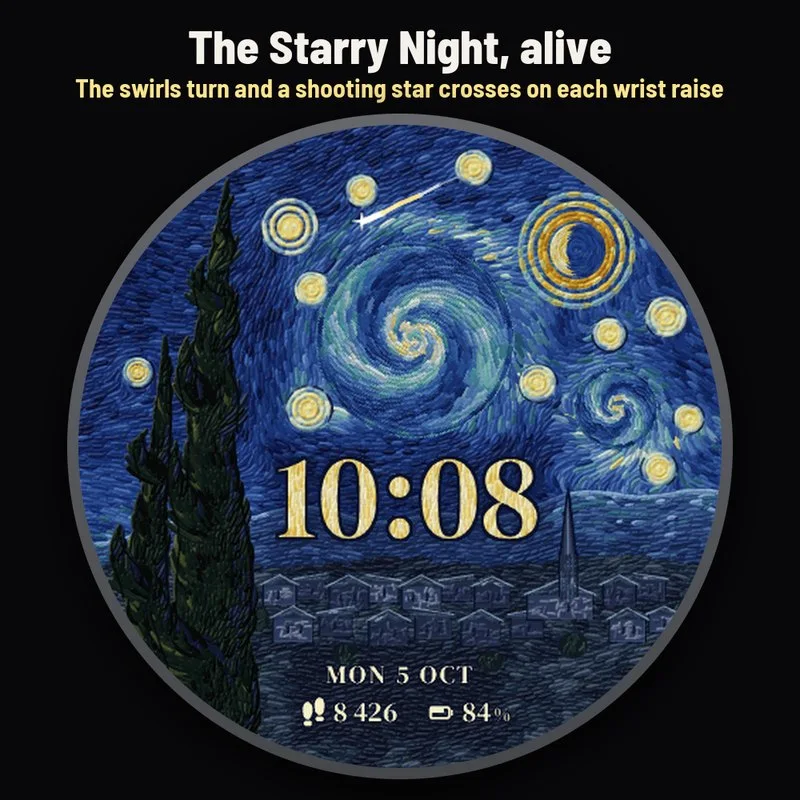 Astra Starry Night watch face, gallery image 1