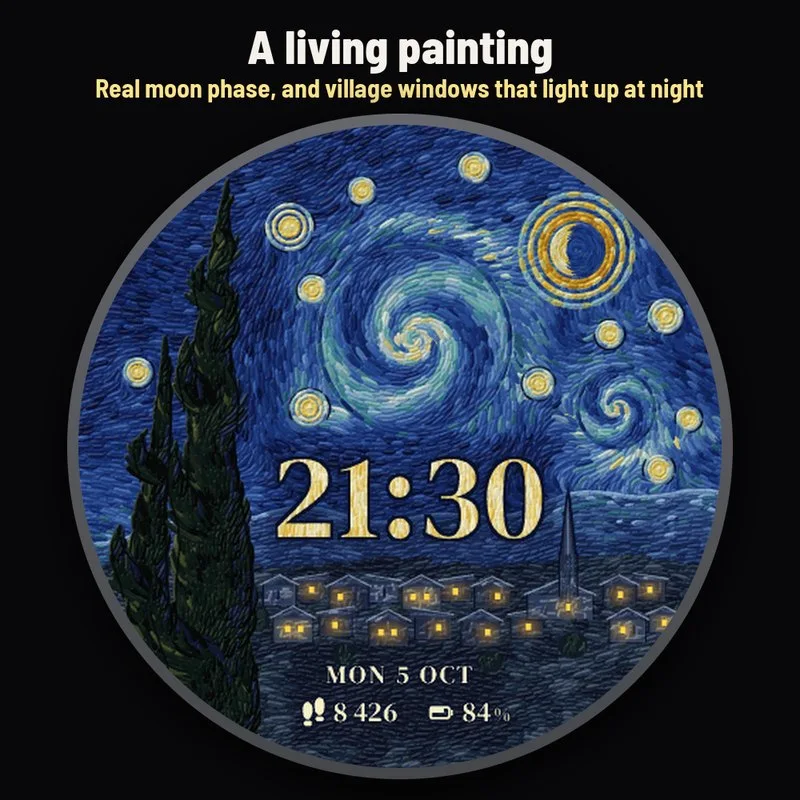 Astra Starry Night watch face, gallery image 2