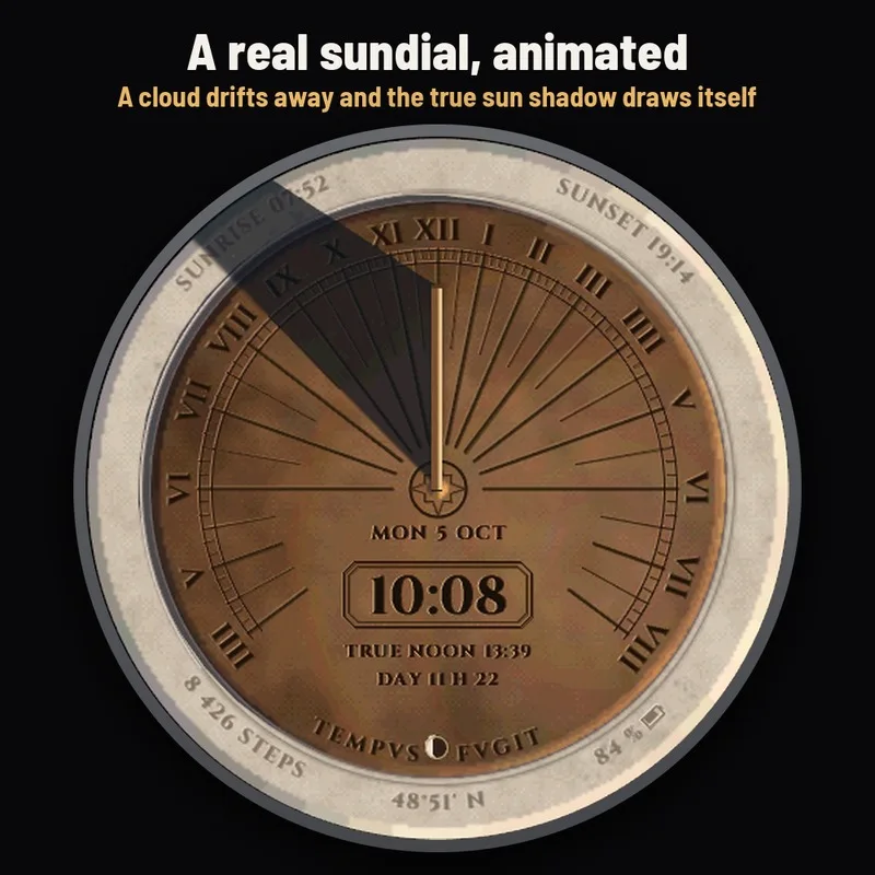Astra Sundial watch face, gallery image 1