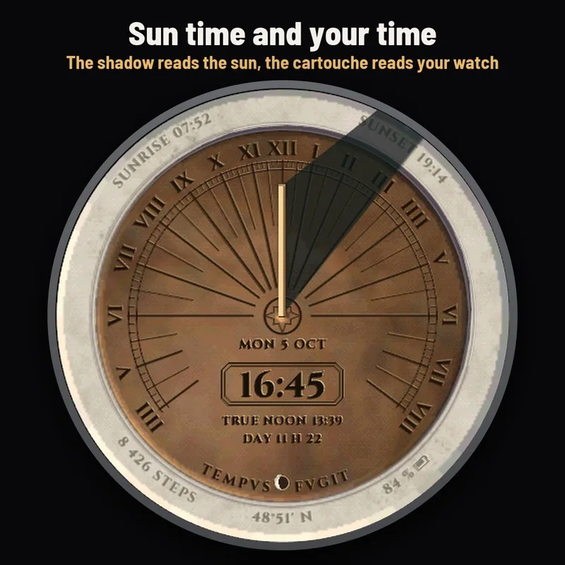 Astra Sundial watch face, gallery image 2