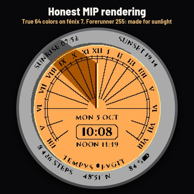 Astra Sundial watch face, gallery image 5