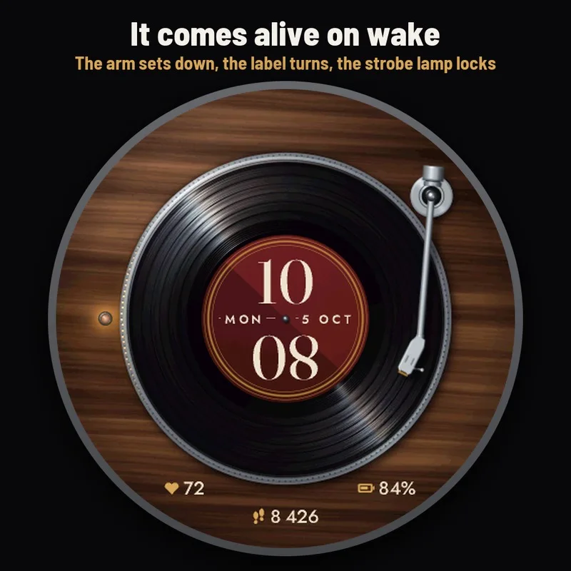 Astra Vinyl watch face, gallery image 2