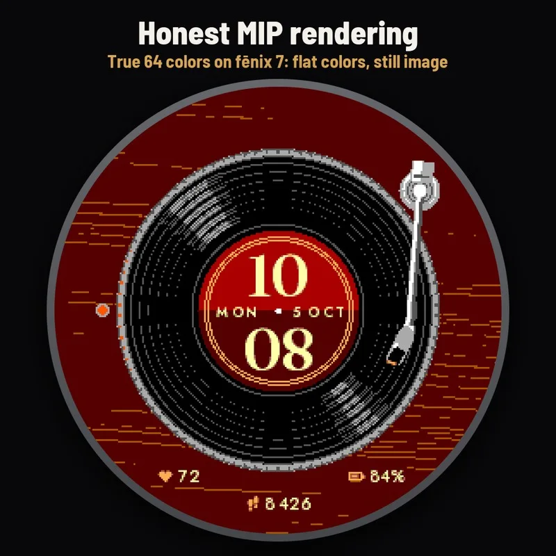 Astra Vinyl watch face, gallery image 4