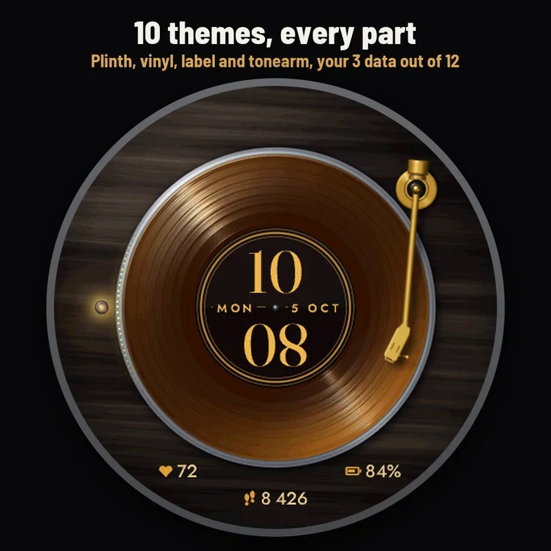 Astra Vinyl watch face, gallery image 5