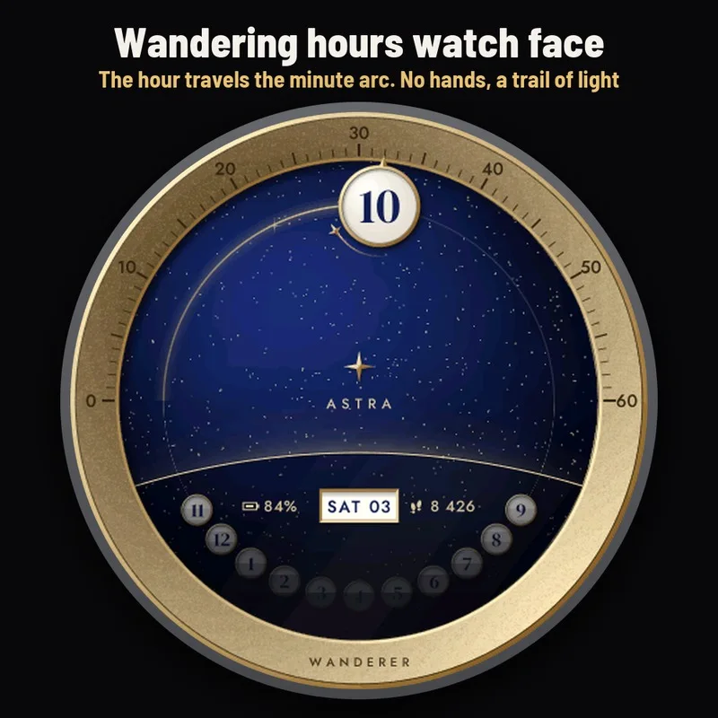 Astra Wanderer watch face, gallery image 1