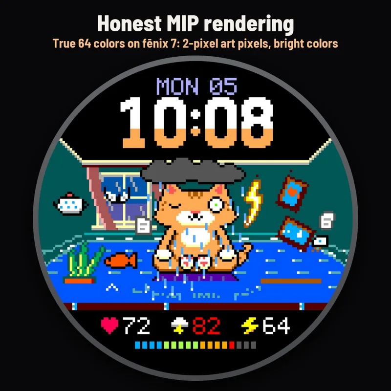 Astra Zen Cat watch face, gallery image 4